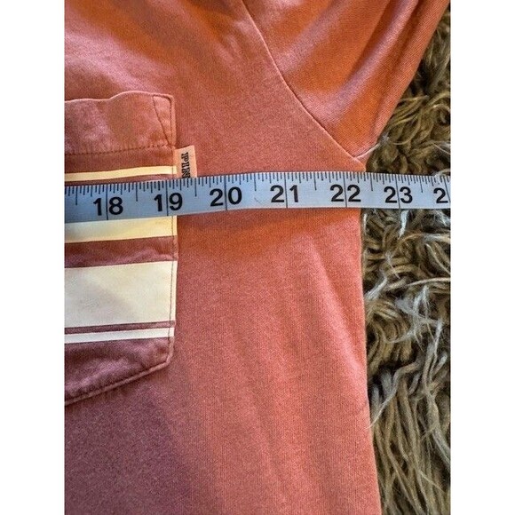Victoria's Secret PINK Campus Logo Hoodie Tee T Shirt Pocket‎ Oversized MED EUC - Picture 10 of 12